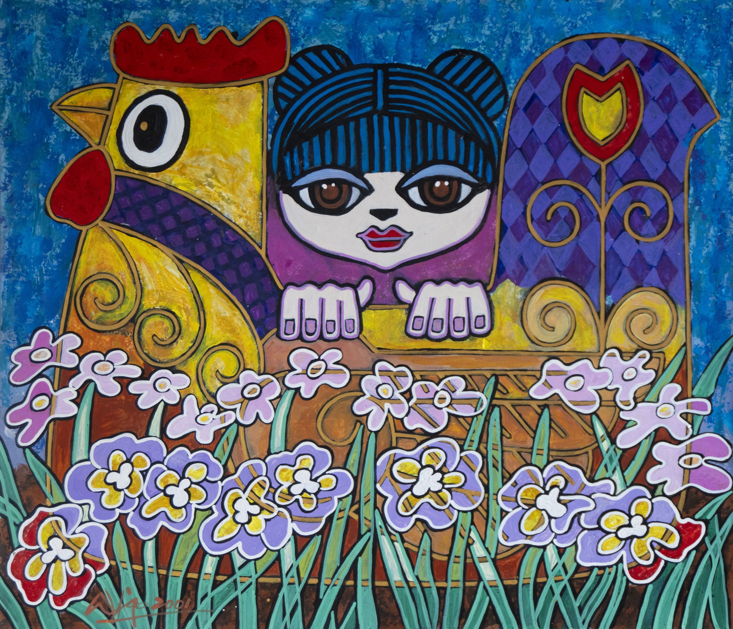 Childlike Innocence in Paint
