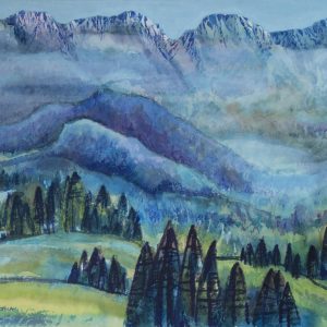 Layers of Emerald Mountains