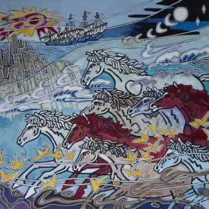 Eight Steeds Soaring to the Clouds